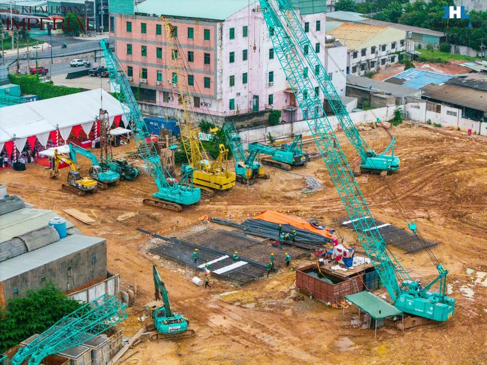 法定条件完备，Khải Hoàn Imperial正式动工建设